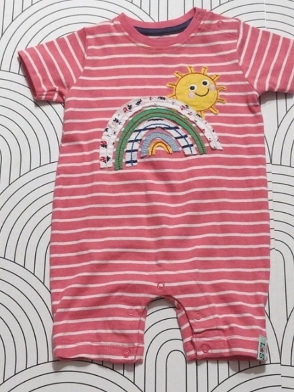 Lilly+sid baby romper